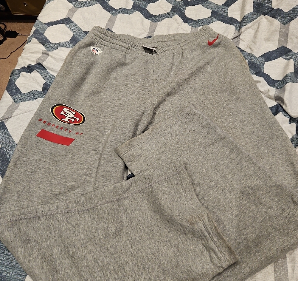Nike Gray San Francisco 49ers Sweatpants